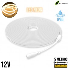 Fita Led Neon 12V IP65 XC-2835-2 X-Cell - Branco Quente